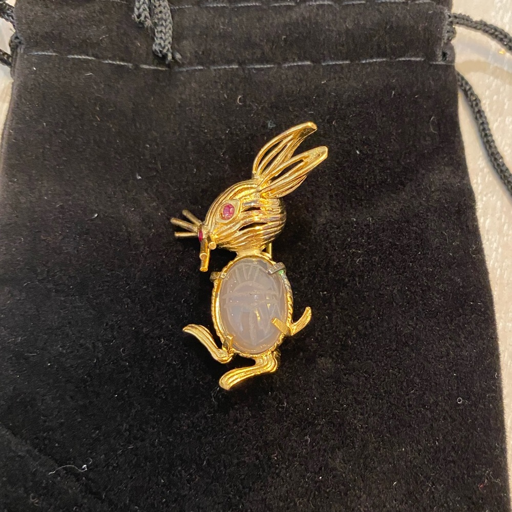 Vintage Cohn & Rosenberger (Coro) Bunny Brooch